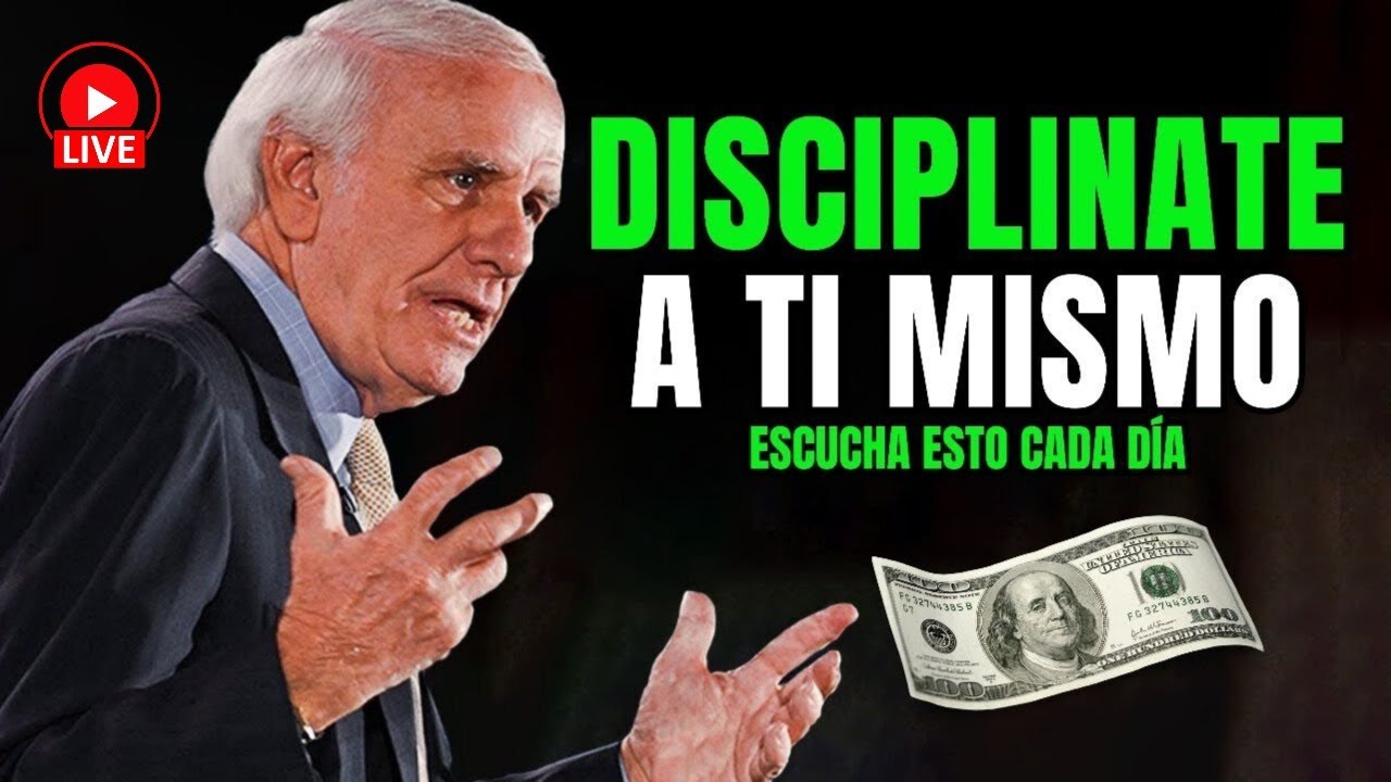 JIM ROHN 🔴LIVE 🔴 El TALENTO No Es SUFICIENTE... NECESITAS DISCIPLINA En Tu VIDA | Jim Rohn