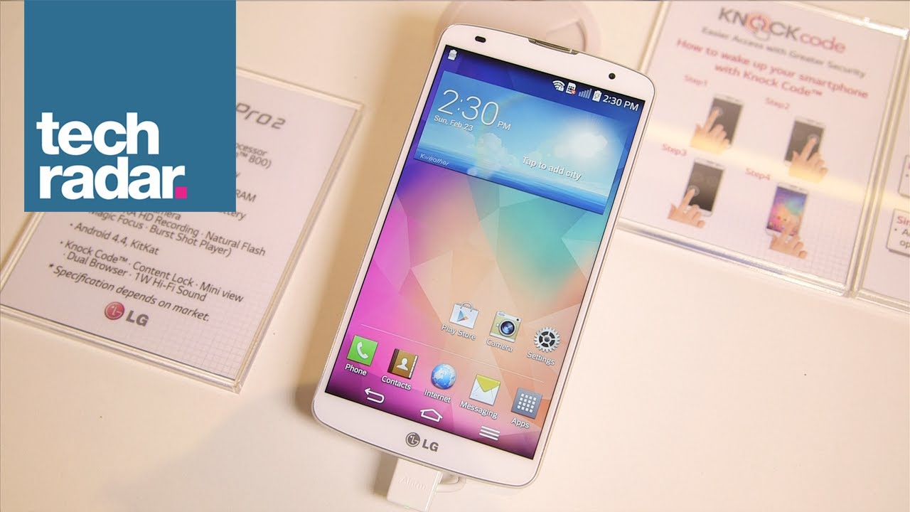 LG G Pro 2 hands on | MWC 2014 - YouTube