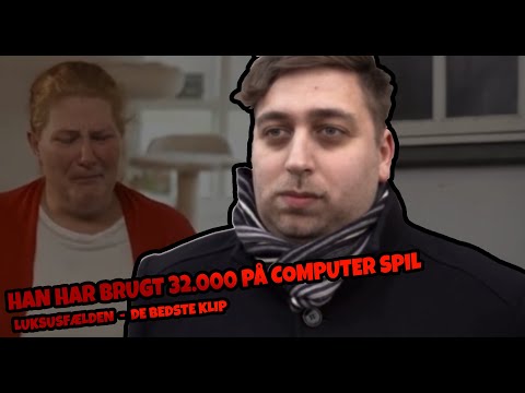 Han har brugt 32.000 på computerspil I Det bedste fra Luksusfælden