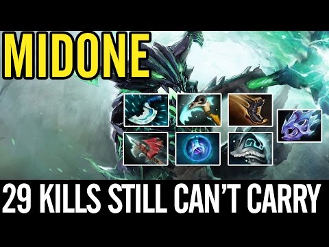 Dota 2 MidOne - 29 Kills Can't Make a Victory [OD]