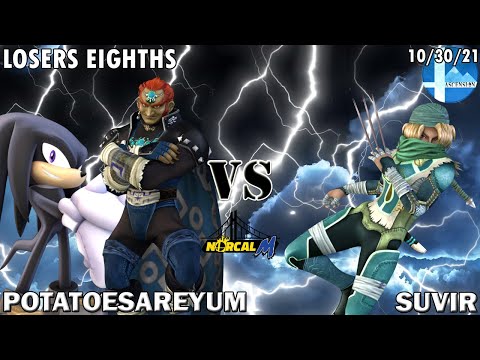 "Ascension 10/30/21" - PotatoesAreYum (Knux/Ganon) v. Suvir (Sheik) - Losers Eighths