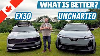 Volvo EX30 and Subaru Uncharted