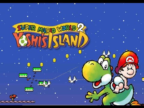 Super Mario World 2: Yoshi's Island - World 5 - Shifting Platforms Ahead