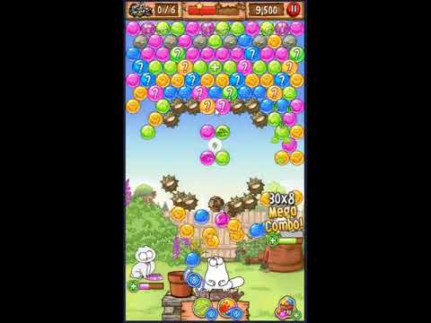 Simon's Cat Pop Time Level 129 - NO BOOSTERS 😺 | SKILLGAMING ✔️