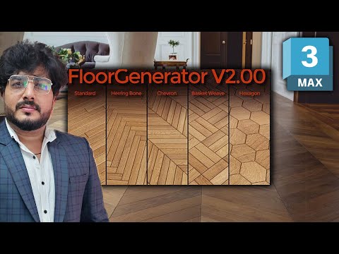 Create Floor Tiles using the Floor Generator Plugin for 3ds Max Hindi Tutorial | Installing Process