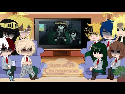 Pro Heroes and Class 1-A react to Izuku Midoriya |HEAVY ANGST|-|1,75 SPEED|-|TW| FULL PART