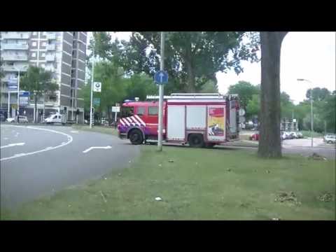 Brandweer Tas 8034  gaslucht Zuiddijk Zaandam en de 0561 de SIV naar bermbrand Wormerveer 06-07