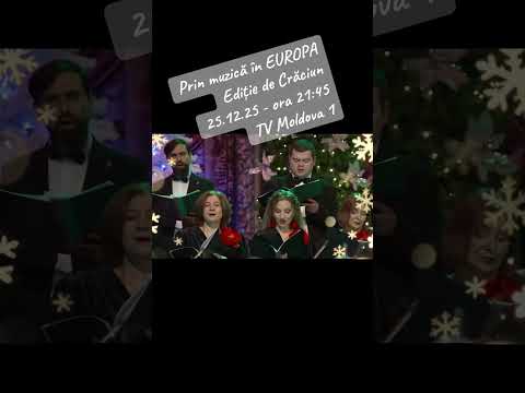 #PrinMuzicaInEuropa #Craciun #colinde #Beldiman #SilviaGoncear N. Jelescu, G.Tocari Corul Moldova