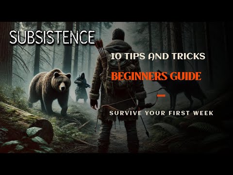 Beginner's Guide to Subsistence That Will Keep You ALIVE!