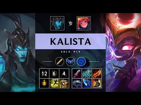 Kalista Mid vs Zoe - EUW Diamond Patch 25.08