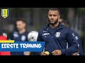 "Blij om de jongens weer te zien en op het veld te staan" - Mario Bilate