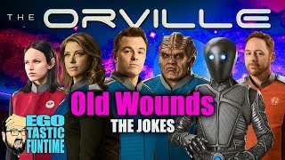 The Orville Old Wounds: Jokes Montage | TALKING THE ORVILLE