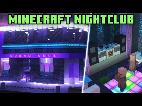 blvshy - Minecraft | Building a NIGHTCLUB | Tutorial - Minecraft City