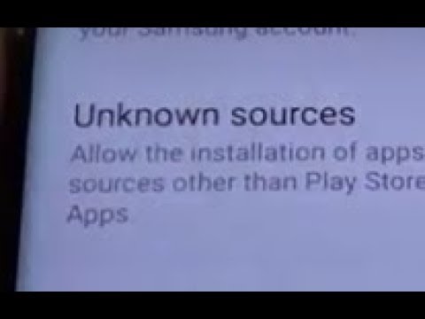 Samsung Galaxy S8: How to Enable / Disable Unknown Sources to Install Third Party Apps