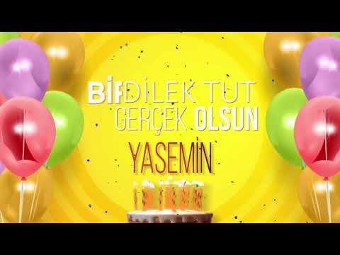 İyi ki doğdun YASEMİN- İsme Özel Doğum Günü Şarkısı (FULL VERSİYON)