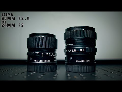 The NEW Sigma 24mm f2 and 90mm f2.8 DG DN I Series Lenses for the Sigma FP! Sigma FP Low Light Video