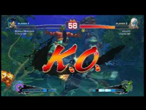 SSF4 [A vs A]: MokkoriMokomiti(#14 Bison) vs zeny53(#14 Fuerte) Ep.87