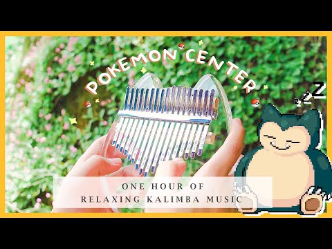 【1 HOUR】Pokemon Center Relaxing Kalimba Cover for Sleeping, Studying & Working