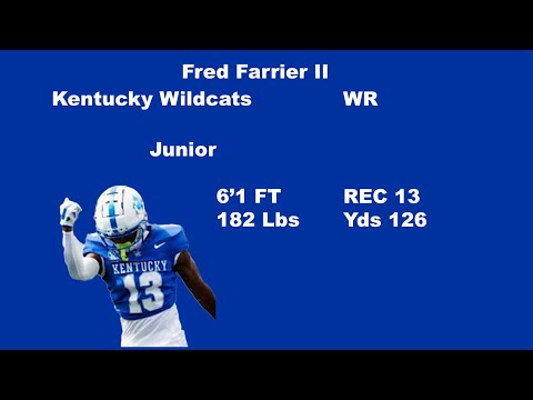 Fred Farrier II Kentucky Wildcats 2024 Highlights