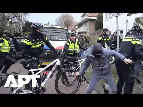 Clashes Erupt in The Hague as Protesters Oppose Plan to House 750 Asylum Seekers in Vogelwijk | APT