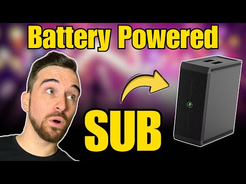 THEY MADE A BATTERY POWERED SUB??? - Mackie Thump Go Subwoofer  Review