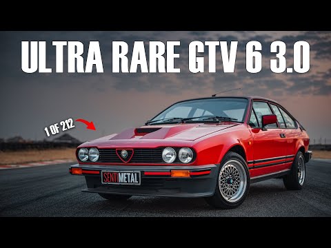 The Alfa Romeo GTV6 3.0: An Ultra Rare South African Special