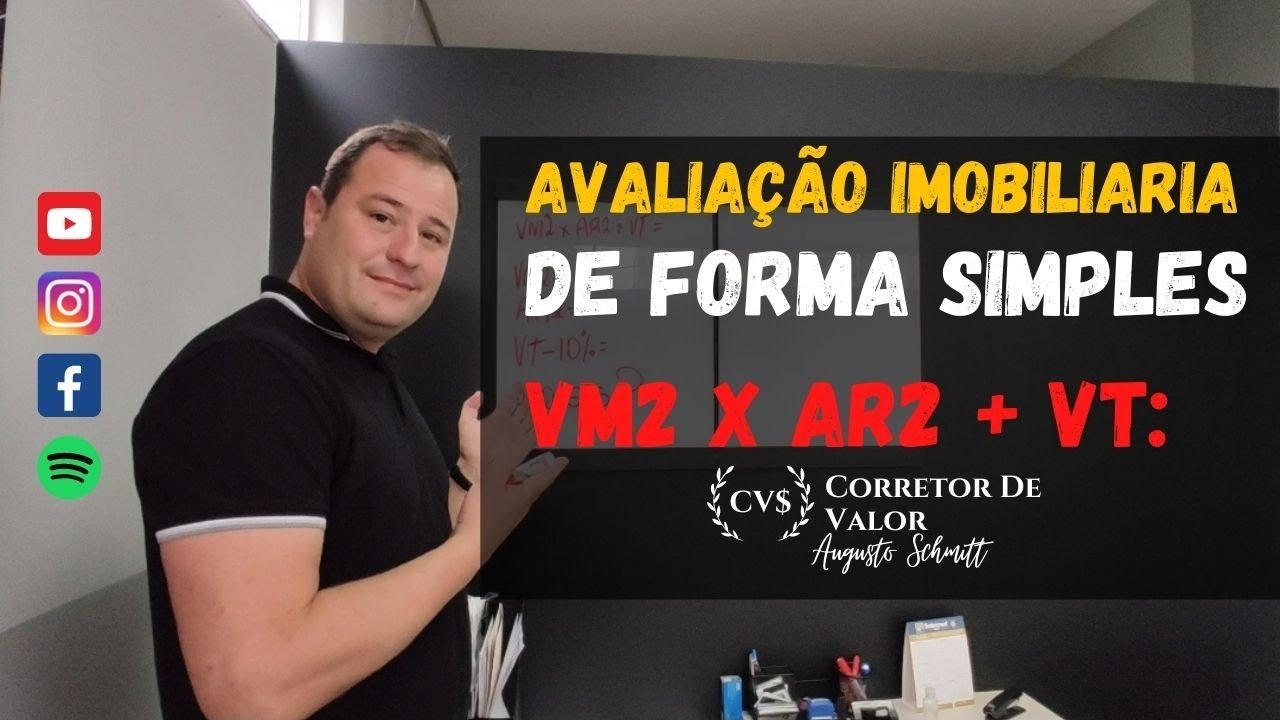COMO AVALIAR UM IMÓVEL DE FORMA SIMPLES!!!!