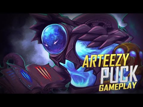 Arteezy playing Arc Warden (Gameplay)