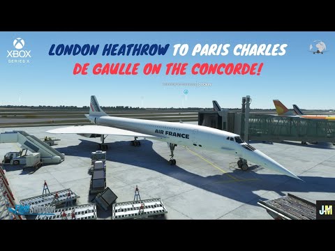 London to Paris via Concorde Air France! | Flight Simulator
