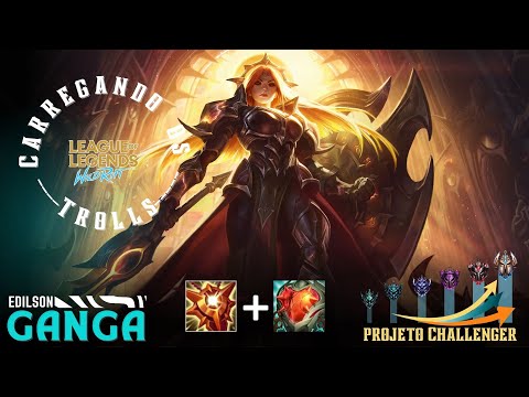 Wild Rift: TOP 1 LEONA SUP, Vitória Garantida?🔥          #EP5