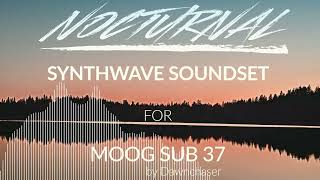 Video thumbnail for Nocturnal Synthwave Soundset for Moog Sub 37 - Synthwave/Vaporwave/80s Patches 2024 by Kulshan Studios