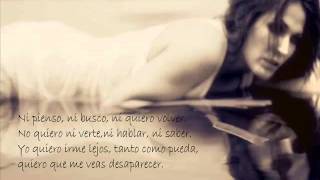 MALÚ.DESAPARECER. SI