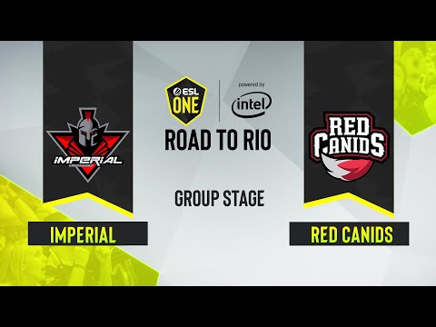 CSGO - RED Canids vs. Imperial Esports [Dust2] Map 1 - ESL One Road to Rio - Group Stage - SA