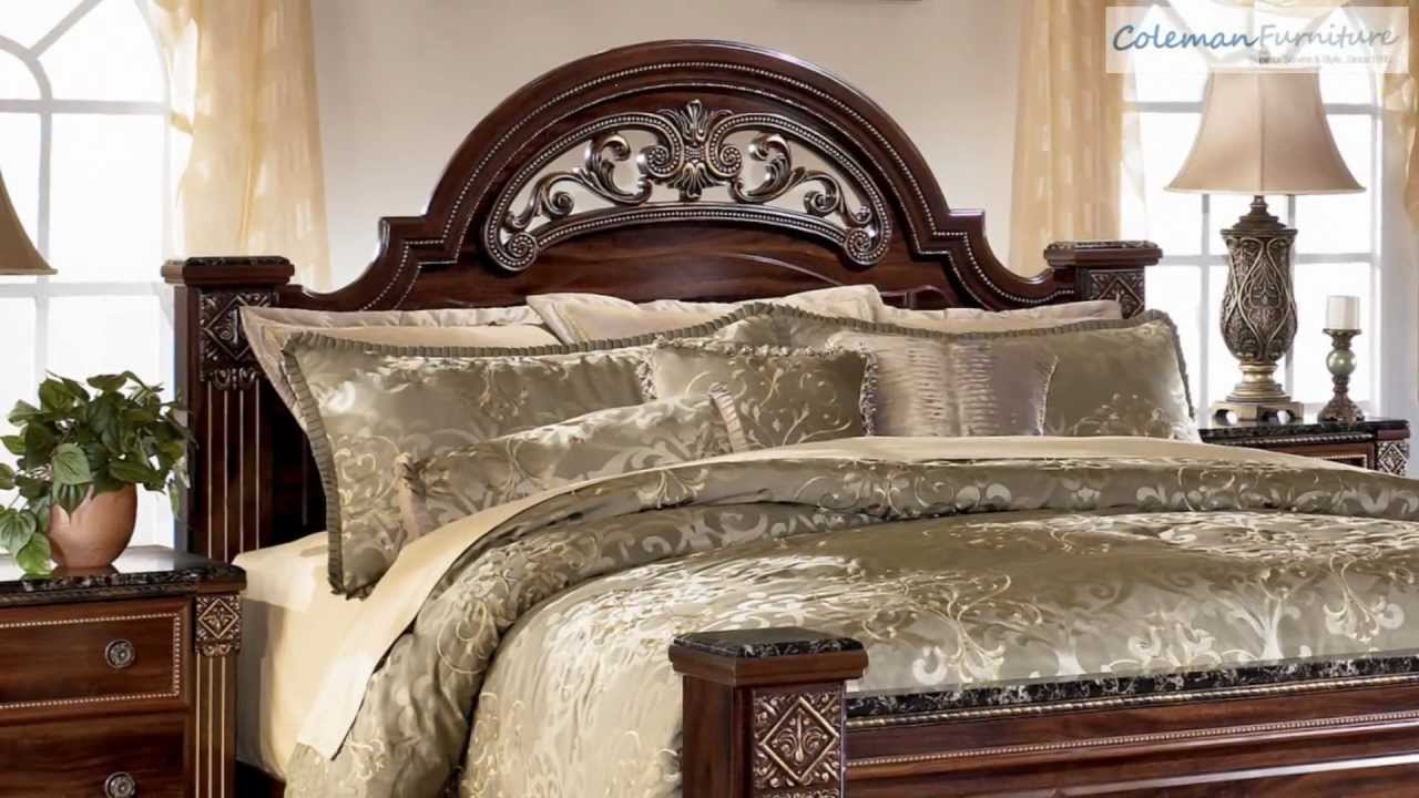 Gabriela Poster Bedroom Set From Ashley B347 Coleman Furniture