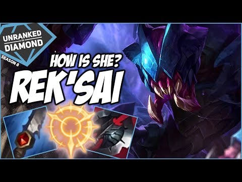 HOW IS REK'SAI JUNGLE IN SEASON 8 - Unranked to Diamond - Ep. 17 | League of Legends
