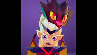 Meet the mysterious and fearless dynamic duo Runa & Darko ❤️‍🔥​🐉​