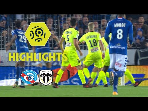 RC Strasbourg Alsace - Angers SCO (2-2) - Highlights - (RCSA - SCO) / 2017-18