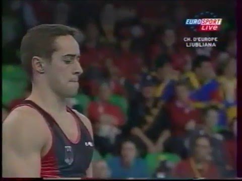 Sven KWIATKOWSKI (GER) floor - 2004 Europeans Ljubljana Team