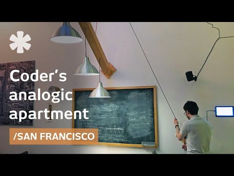 Coder finds DIY analogic solutions to improve SF small loft
