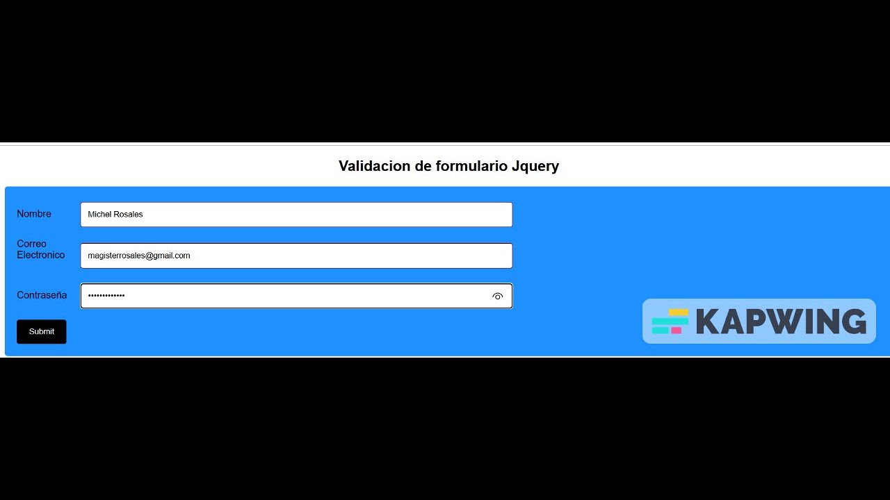 Cómo validar un formulario usando jQuery Validate Plugin #javascript #jquery