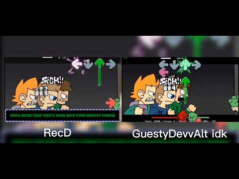 Zanta fnf lyrics vs Orginal  (credit in desc) ( no thumbnail :( )