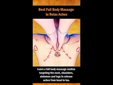 Best Full Body Massage to Relax Aches