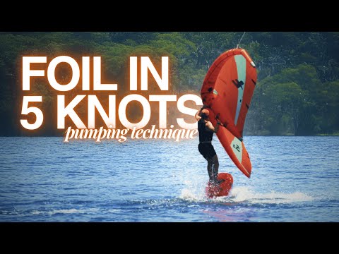How to Pump a Wing Foil | Light Wind Secrets