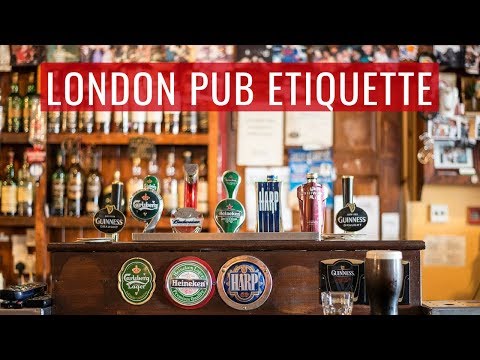 London Pub Etiquette