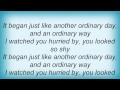 Bent - An Ordinary Day Lyrics