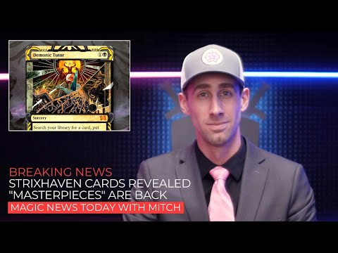 Strixhaven Cards & Houses Revealed | "Masterpieces" Are Back | Breaking News | Magic the Gathering
