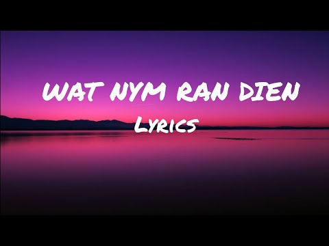 Wat nym ran dien|| Eddie lyngdoh || Badbhoi || B4NDIT || #khasi song lyrics