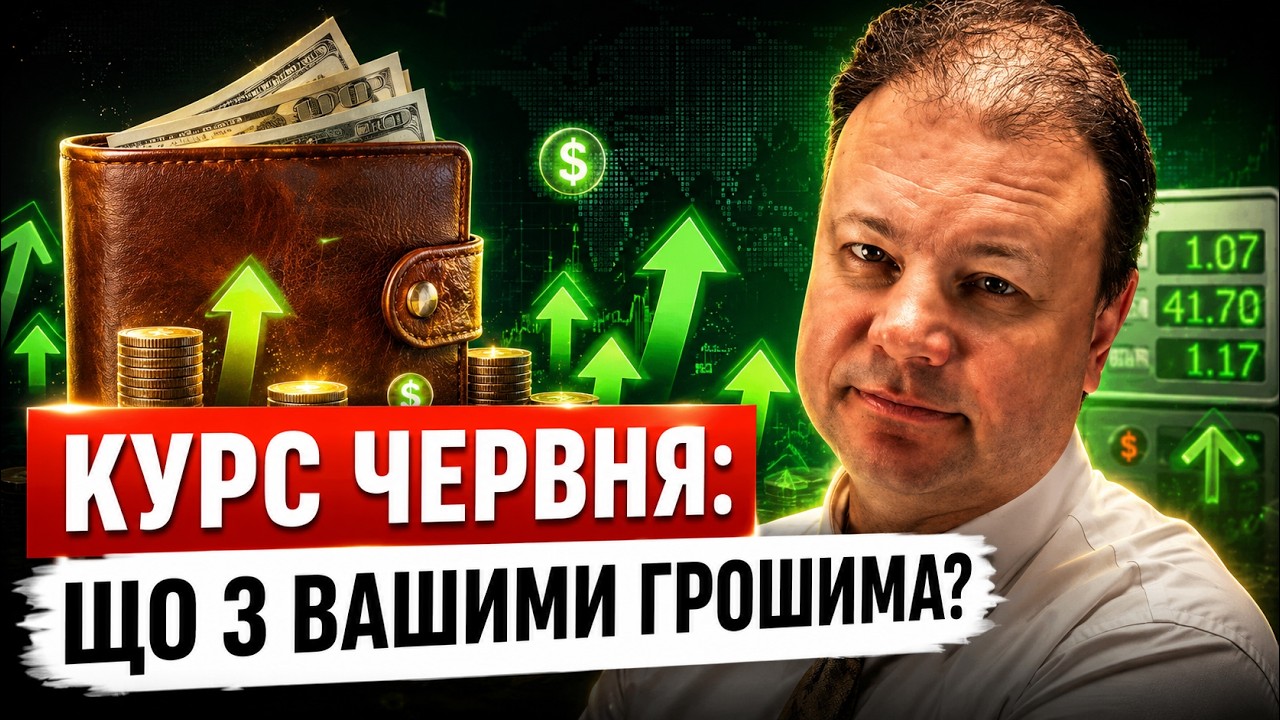 КУРС валют у ЧЕРВНІ: що буде з ДОЛАРОМ і ЄВРО та як зберегти гроші 