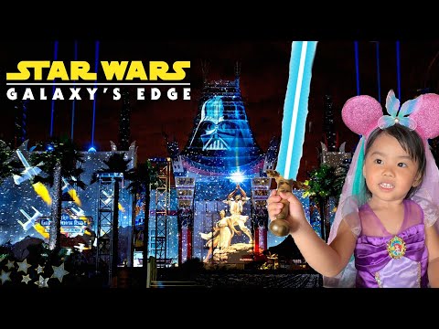 BEST DISNEY'S LIGHT SHOW - Star Wars: A Galactic Spectacular Light Show | Disney's Hollywood Studios