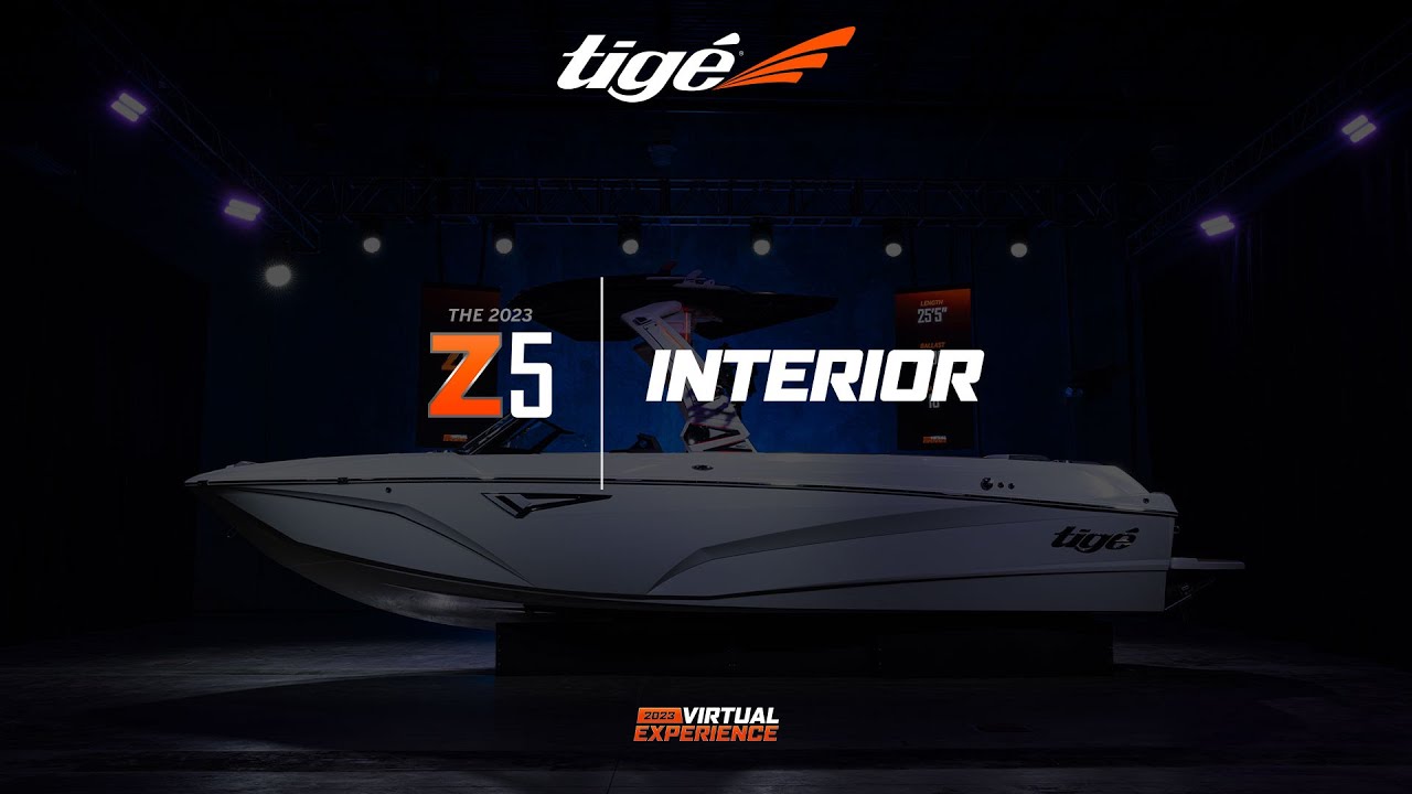 Z5 Interior | 2023 Tige Boats Virtual Experience